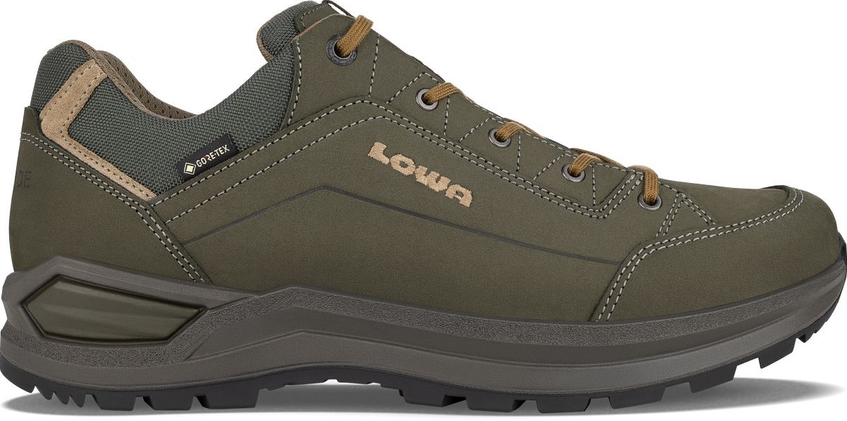 Lowa Renegade Evo GTX Lo Olive Beige 42 1 2 UK 8.5 Wir sind Ihr Spezialist fur Outdoor wintersport. hockey und mehr