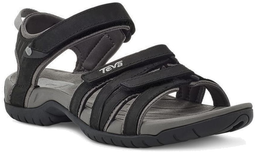 Black leather tevas online