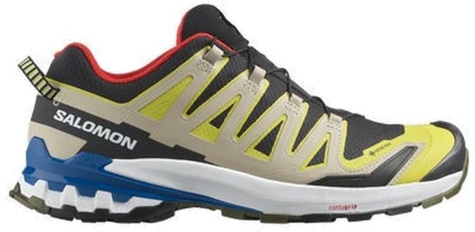 Salomon Xa Pro 3D v9 GTX Black Buttercup Lapis Blue 44 2 3 UK 10 Wir sind Ihr Spezialist fur Outdoor wintersport. hockey und mehr