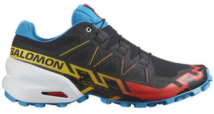 Salomon Speedcross 6 Black White Transcend Blue 46 2 3 UK 11.5 Wir sind Ihr Spezialist fur Outdoor wintersport. hockey und mehr